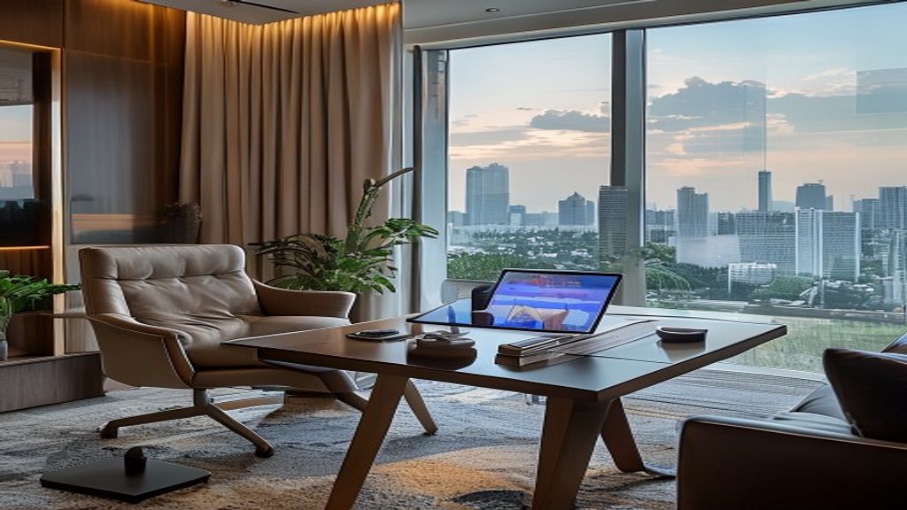 Modern Canton apartments with spacious living areas and city views, perfect for young professionals.