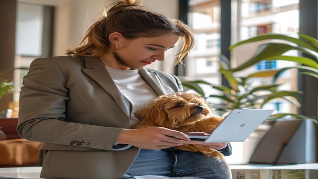 Cozy living room with a dog and cat, showcasing pet‑friendly apartments near me