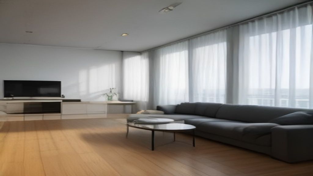 Spacious Monterey apartments with modern kitchen and ocean‑view balcony.